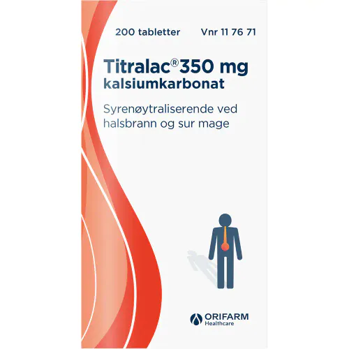 Titralac 350 mg 200 stk