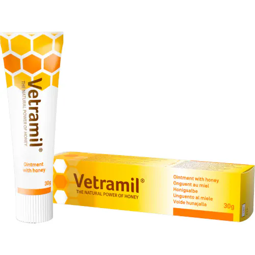 Vetramil Honningsalve Til Dyr 30 g