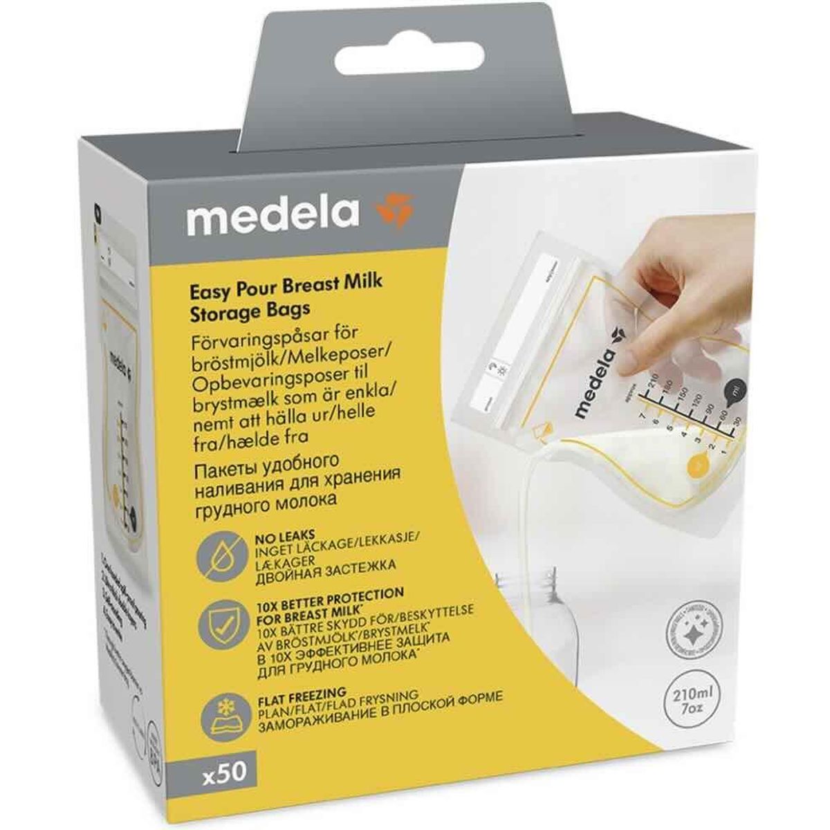 Medela Easy Pour Oppbevaringsposer Brystmelk 50 stk