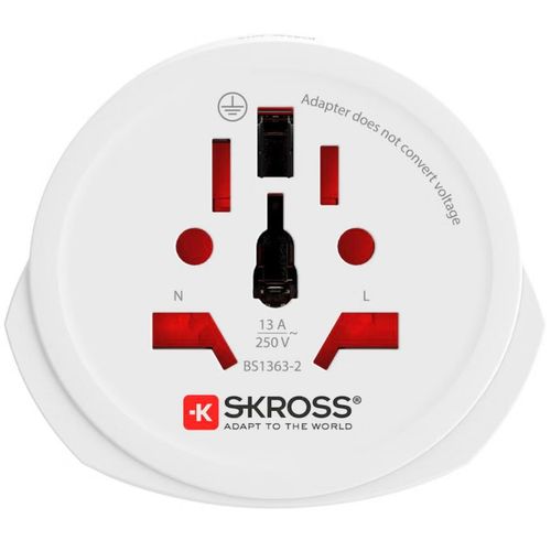 SKROSS World to Europa Reiseadapter 1 stk