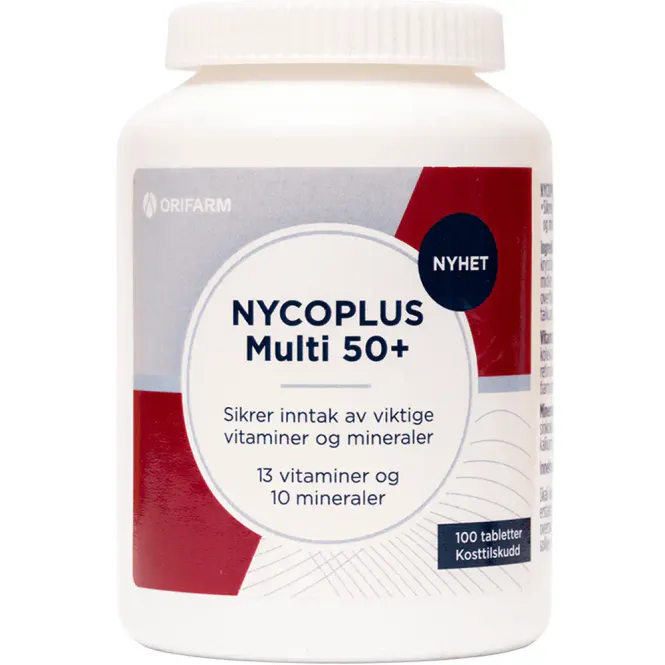 Hovedbilde Nycoplus Multi 50+ Tabletter 100 stk