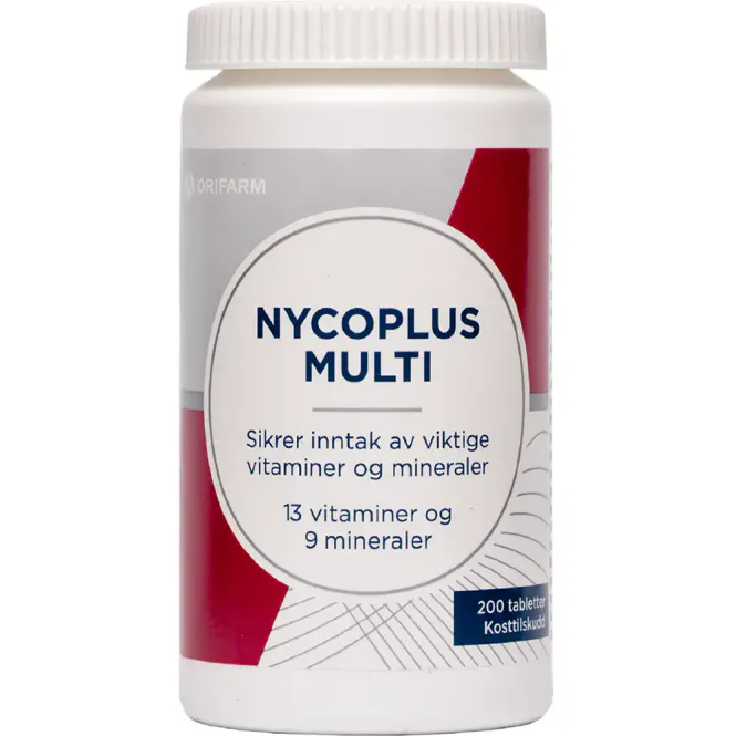 Hovedbilde Nycoplus Multi Tabletter 200 stk