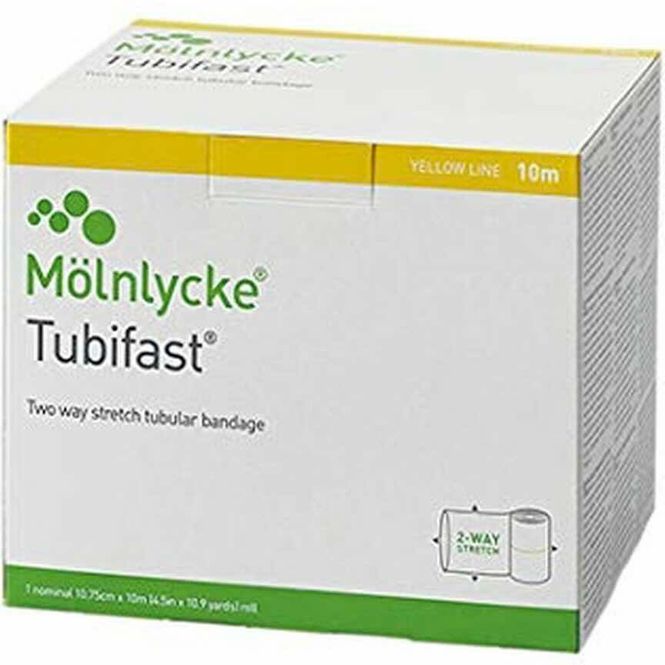 Hovedbilde Tubifast Tubebandasje Gul 10,75 cm x 10 m 1 stk