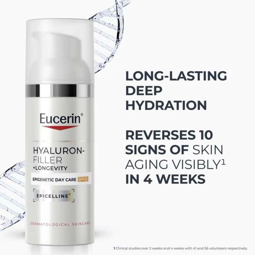 Eucerin Hyaluron-Filler + Longevity Epigenetic Day Care SPF30 50 ml