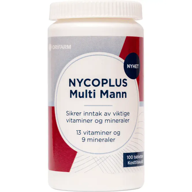 Hovedbilde Nycoplus Multi Mann Tabletter 100 stk 