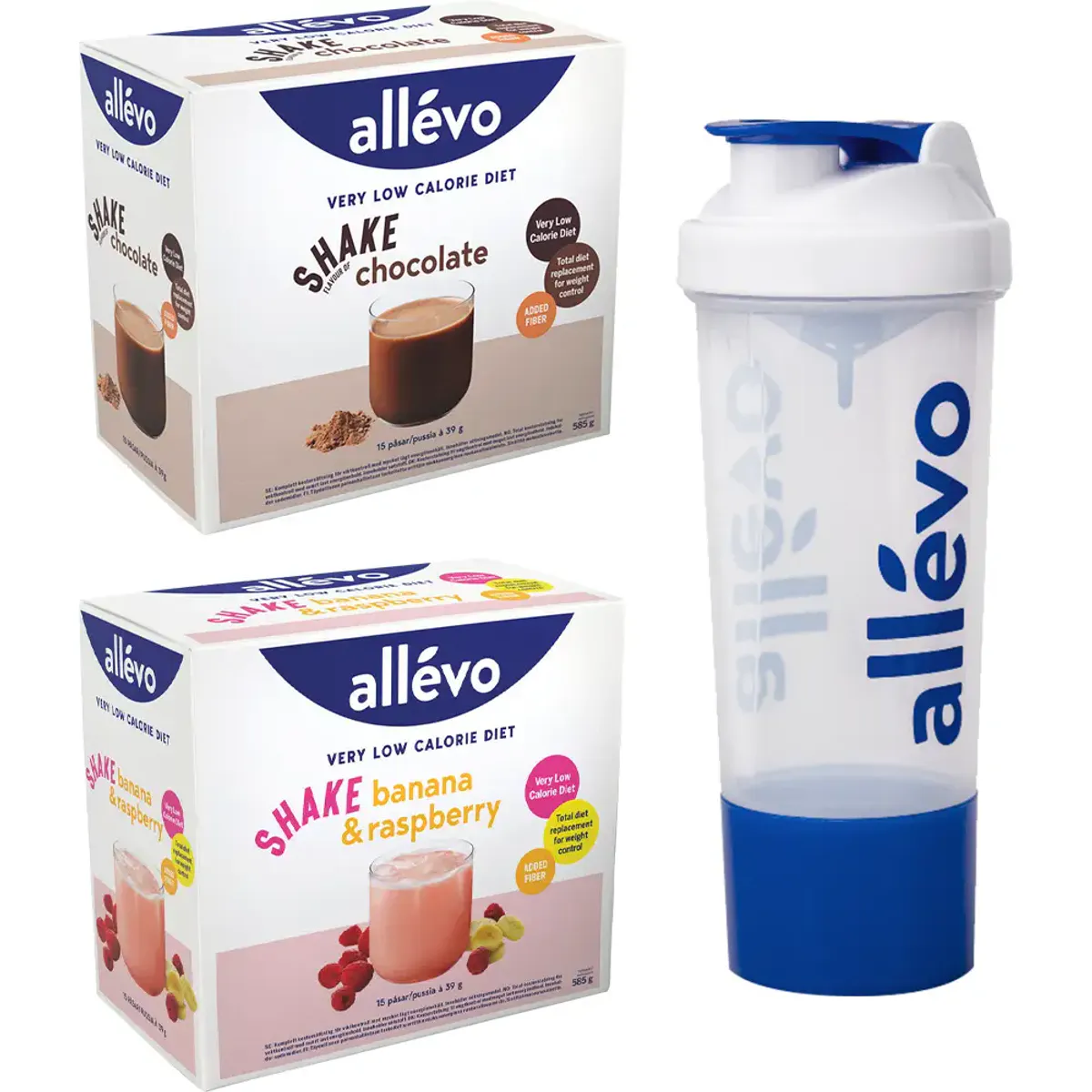 Allevo VLCD Shake Duopack + Shaker