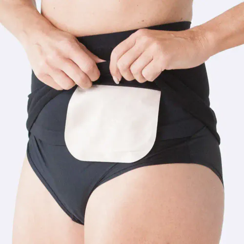 Stomifix Fikseringsbelte Sort XS/S 1 stk