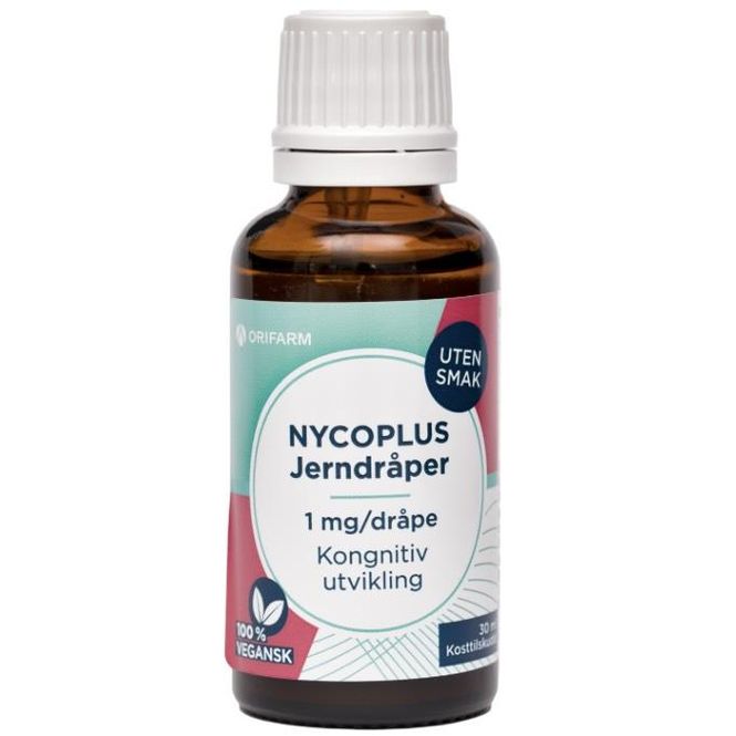 Hovedbilde Nycoplus Jerndråper 1 mg/Dråpe til Barn 30 ml