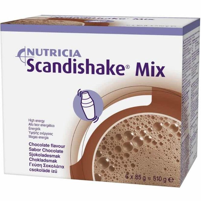 Hovedbilde Scandishake Mix Sjokolade 6x85 g