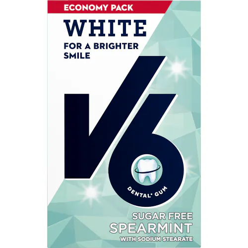 V6 White Spearmint 50 stk