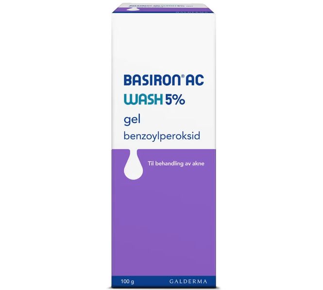 Hovedbilde Basiron AC Wash 5% Gel 100 g