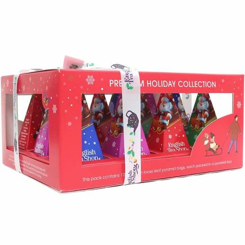 English Tea Shop Holiday Red Prisme 12 stk