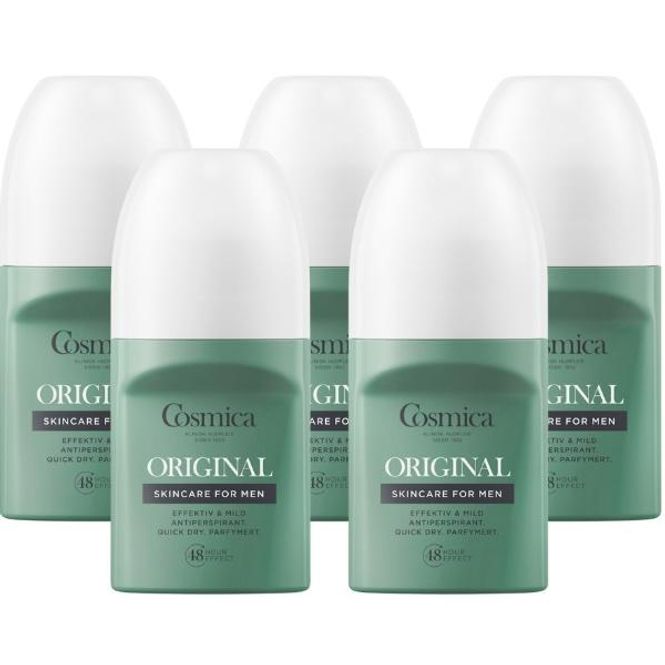 Hovedbilde Cosmica Men Deo Original Økonomipakke - 5 x 50 ml
