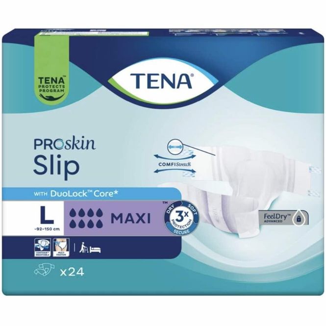 Hovedbilde Tena Slip Maxi Bleie L 24 stk 