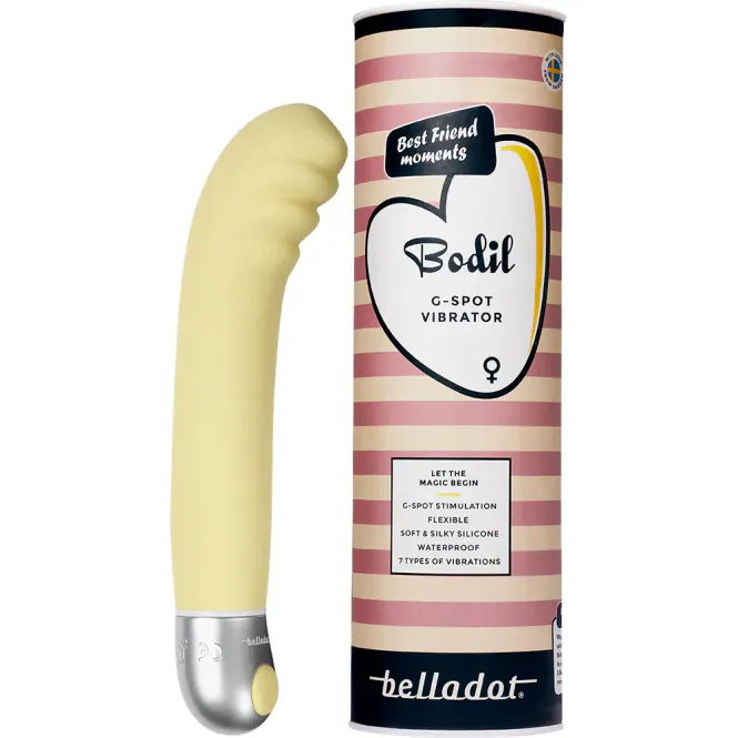 Hovedbilde Belladot Bodil G-Punktsvibrator Gul