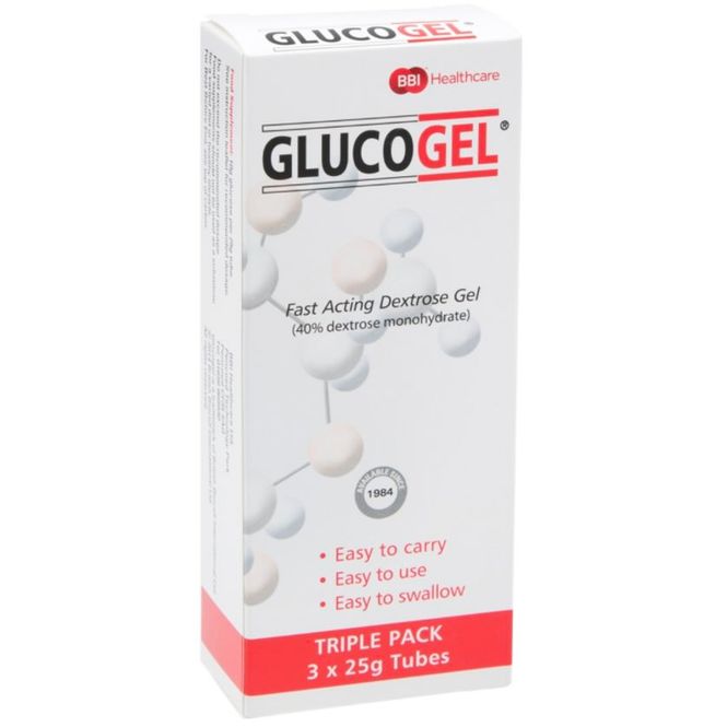 Hovedbilde Glucogel Hypostop Hurtigvirkende Glukose 3 Doser