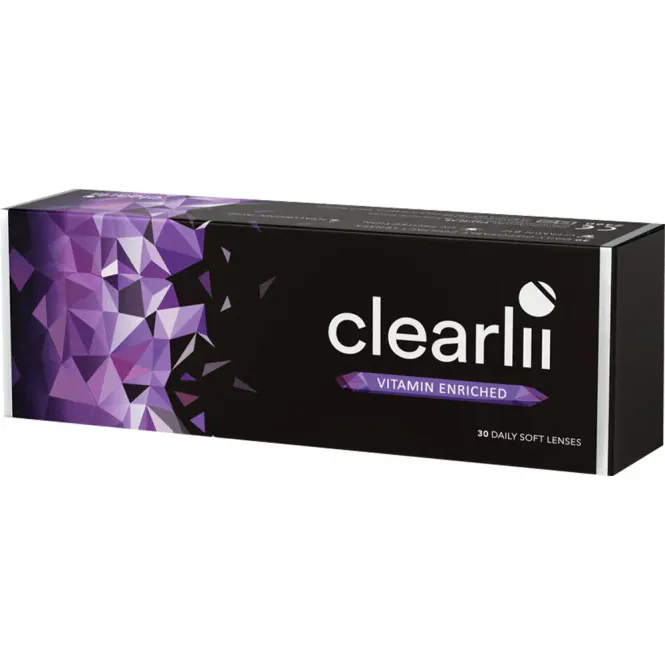 Hovedbilde Clearlii Vitamin Enriched Endagslinser 30 pk -3,50