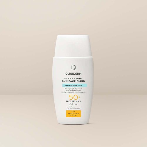 Cliniderm Sun Ultra Light Face Fluid SPF50 40 ml