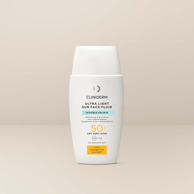Hovedbilde Cliniderm Sun Ultra Light Face Fluid SPF50 40 ml