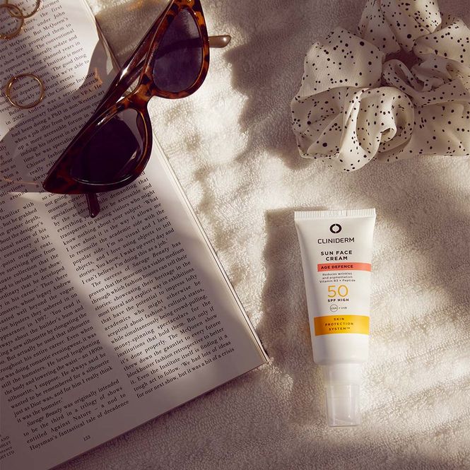 Hovedbilde Cliniderm Sun Age Defence Face Cream SPF50+ 40 ml