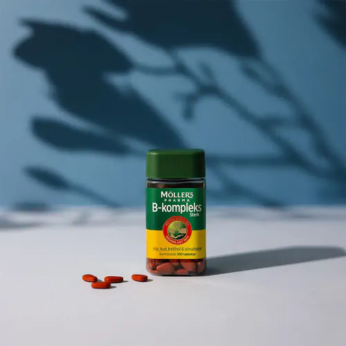 Møllers Pharma B-Kompleks Sterk Tabletter 200 stk
