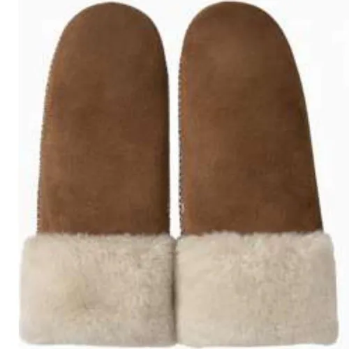 NCBF Skinnvotter Dame Brun Onesize 1 par