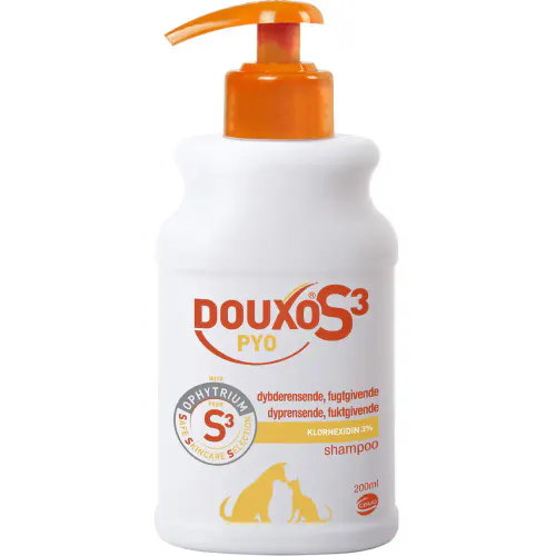 Douxo S3 Pyo Shampoo Til Dyr 200 ml
