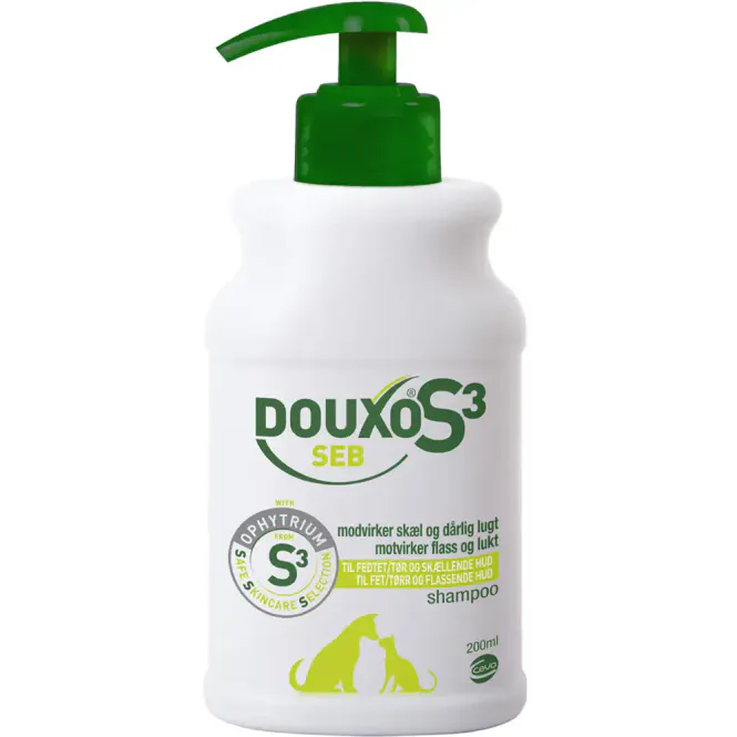 Hovedbilde Douxo S3 Seb Shampoo Til Dyr 200 ml