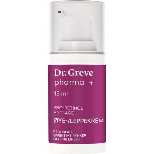 Dr. Greve Pharma+ Pro-Retinol Øye/-Leppekrem 15 ml