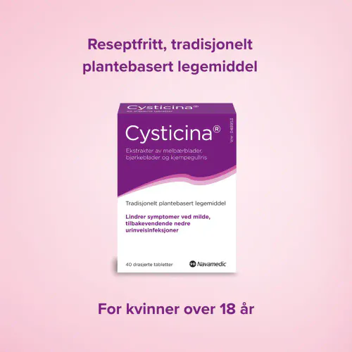 Cysticina Tabletter 40 stk