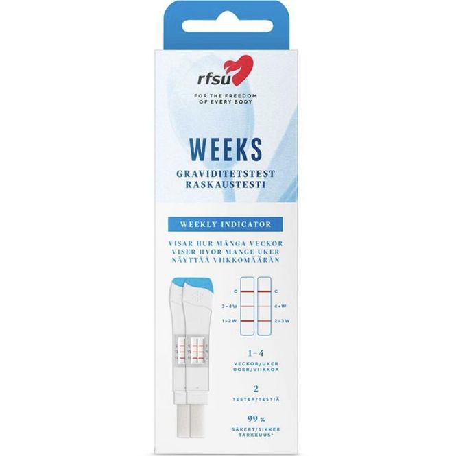 Hovedbilde Rfsu Graviditetstest Weeks 2 stk