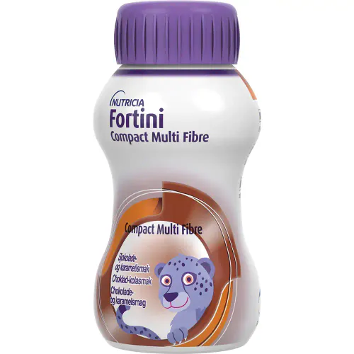 Fortini Compact Multi Fiber Sjokolade 4 x 125 ml