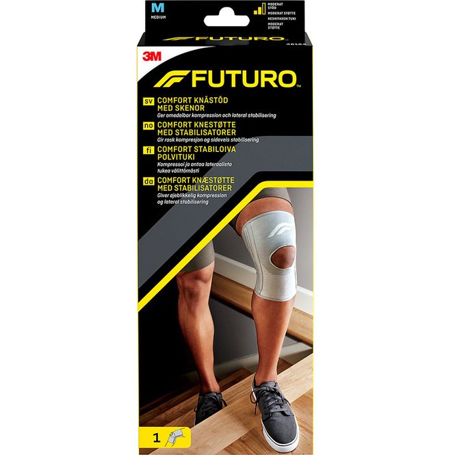 Hovedbilde Futuro Comfort Knestøtte m/Skinne Medium 1 stk