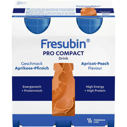 Fresubin Pro Compact Drink Aprikos/Fersken 4 x 125 ml