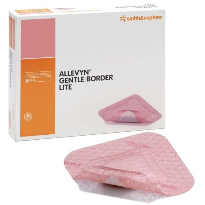 Hovedbilde Allevyn Gentle Border Lite 5x5cm 10 stk