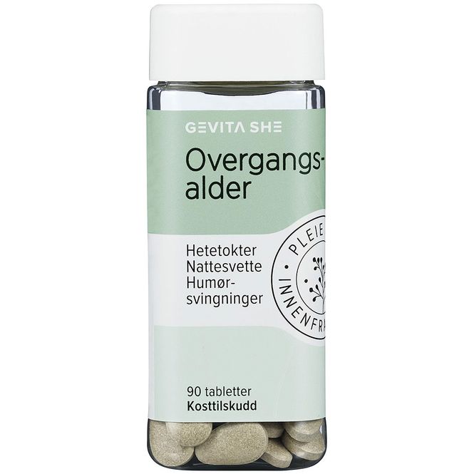Hovedbilde Gevita SHE Overgangsalder Tabletter 90 stk
