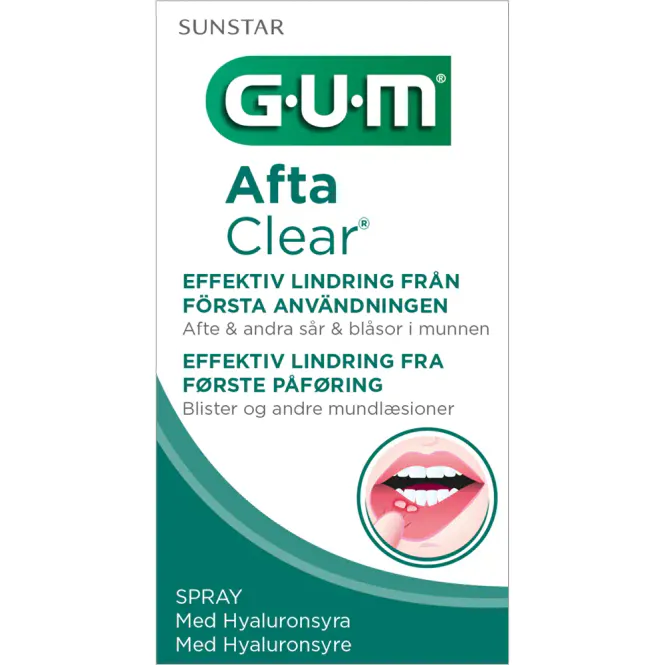 Hovedbilde Gum Afta Clear Spray 15 ml