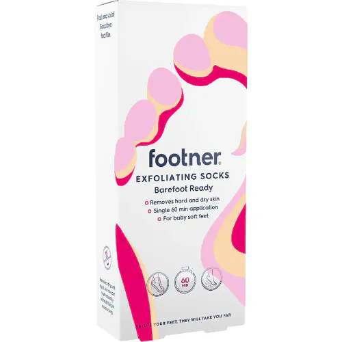 Footner Exfoliating Socks 1 par