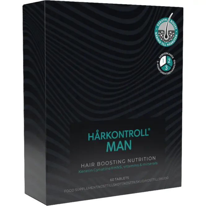 Hovedbilde Hårkontroll Man Hair Boosting Nutrition Tabletter 60 stk