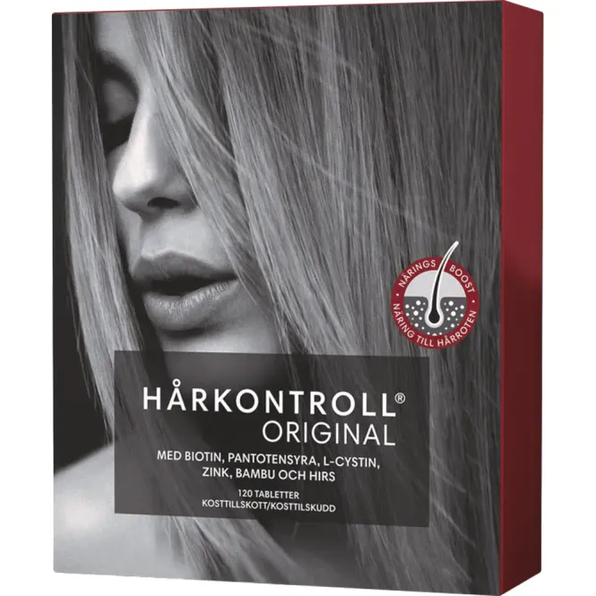 Hovedbilde Hårkontroll Original Tabletter 120 stk