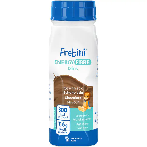 Frebini Energy Fiber Drink Sjokolade 4 x 200 ml 
