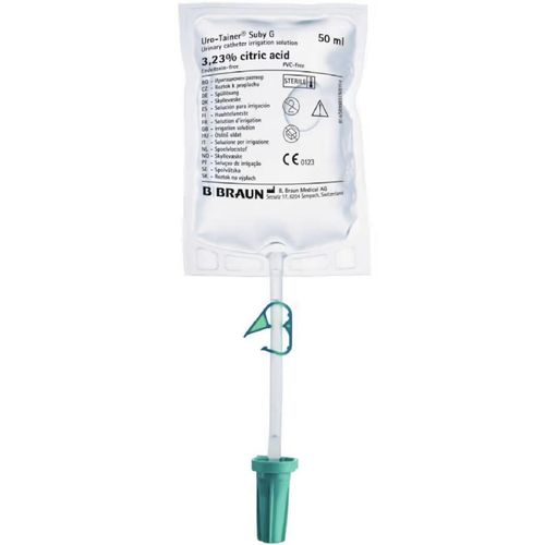 B. Braun Uro-Tainer Suby G 3,23 % Skyllevæske 10x100 ml