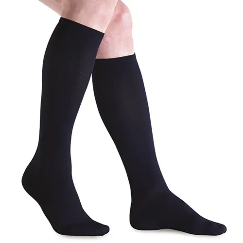 JOBST Travel Socks K1 Knestrømpe 43/44 Sort 1 par