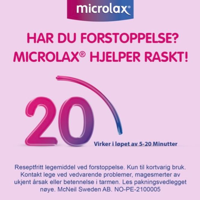 Hovedbilde Microlax Miniklyster 50 x 5 ml 