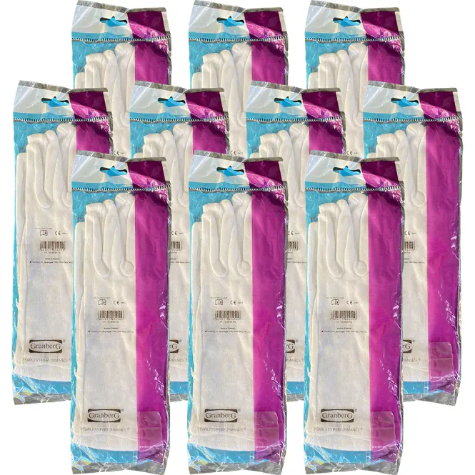 Hovedbilde Eksemhansker Bomull L Klinikkpakke