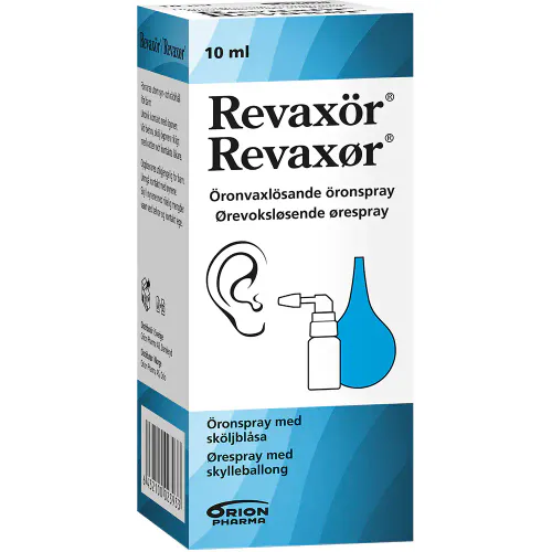 Revaxør Ørespray m/Skylleballong 10 ml