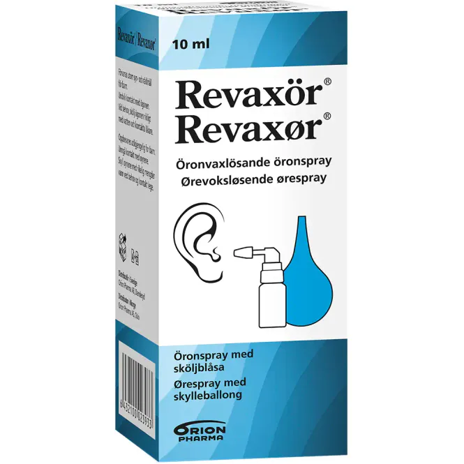 Hovedbilde Revaxør Ørespray m/Skylleballong 10 ml