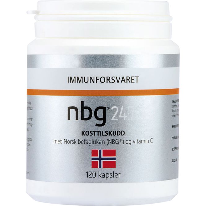 Hovedbilde NBG 24:7 Kosttilskudd Kapsler 120 stk