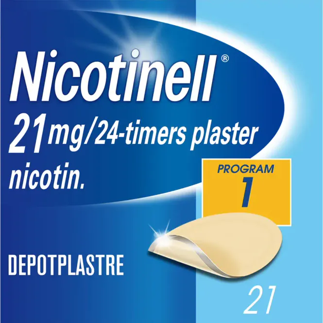 Hovedbilde Nicotinell Depot Plaster 21 mg/24 timer 21 stk