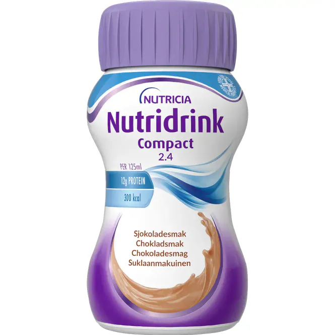 Hovedbilde Nutridrink Compact Næringsdrikk Sjokolade 4 x 125 ml